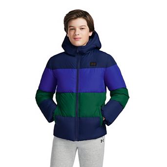 Boys 8-20 Under Armour Panel Block Puffer Jacket