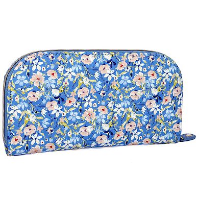 Julia Buxton Dome Zip-Around Wallet
