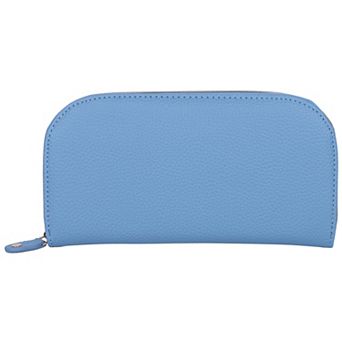 Julia Buxton Dome Zip-Around Wallet
