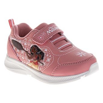 Disney's Moana Girls' LightUp Sneakers Fun Colorful, and Comfortable Footwear (Toddler / Little Kid)