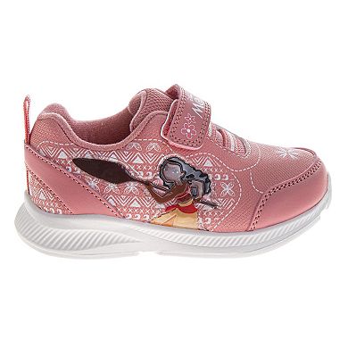 Disney's Moana Girls' LightUp Sneakers Fun Colorful, and Comfortable Footwear (Toddler / Little Kid)
