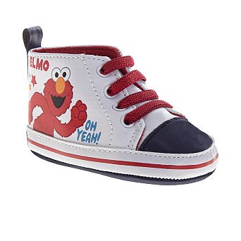 Sesame Street Elmo Infant Sneakers Cute, Comfortable, and Fun Footwear (Infant)
