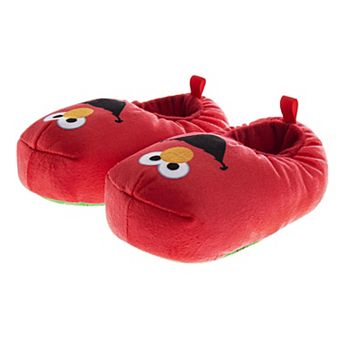 Sesame Street Elmo Slippers Boys - Warm Super Cozy (Toddler/ Big Kid)