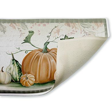 Stupell Home Decor Harvest Gourds Motif Decorative Bath Mat