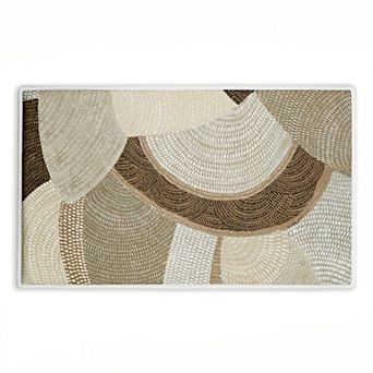 Stupell Home Decor Mystic Neutral Patterns Bath Mat