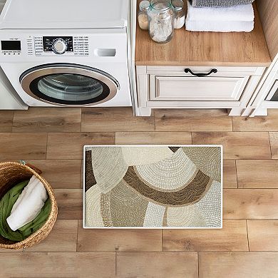 Stupell Home Decor Mystic Neutral Patterns Bath Mat