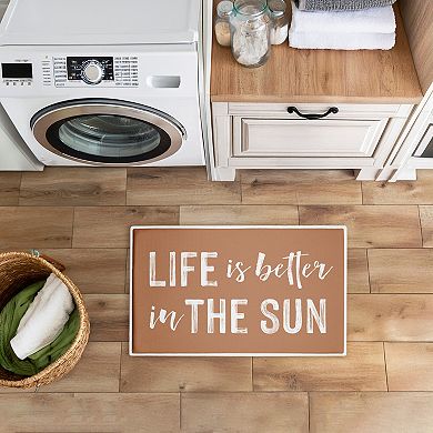 Stupell Home Decor Better In The Sun Decorative Bath Mat