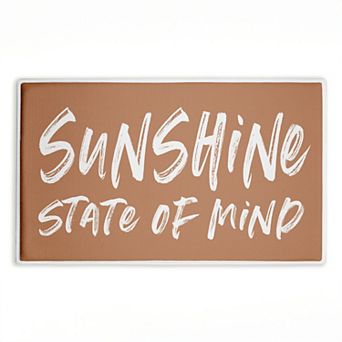 Stupell Home Decor Sunshine Summer Sentiment Decorative Bath Mat