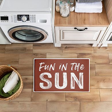 Stupell Home Decor Fun In The Sun Decorative Bath Mat