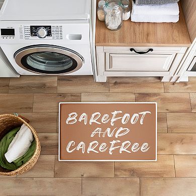 Stupell Home Decor Barfoot & Carefree Decorative Bath Mat