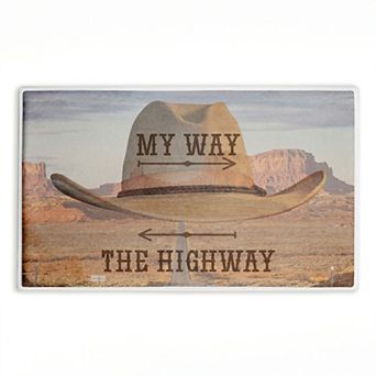 Stupell Home Decor My Way Or The Highway Bath Mat