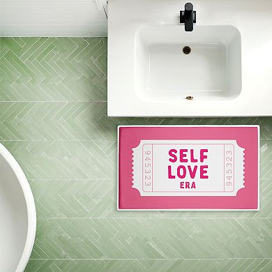 Stupell Home Decor Self Love Era Decorative Bath Mat