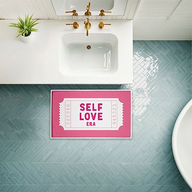Stupell Home Decor Self Love Era Decorative Bath Mat