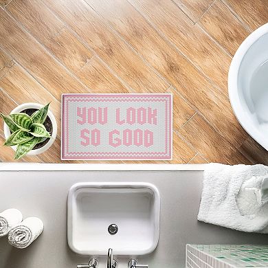 Stupell Home Decor You Look So Good Decorative Bath Mat