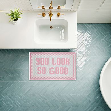 Stupell Home Decor You Look So Good Decorative Bath Mat