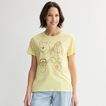 Women's Disney's Winnie the Pooh Friends Portrait Graphic Tee