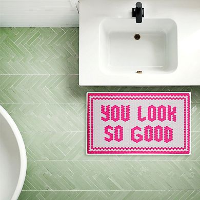 Stupell Home Decor You Look So Good Decorative Bath Mat