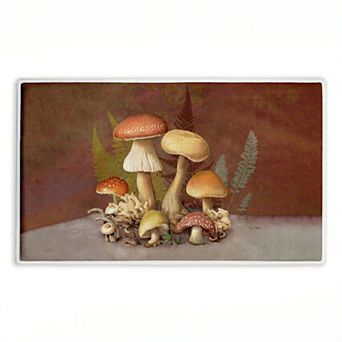 Stupell Home Decor Mushrooms & Ferns Decorative Bath Mat
