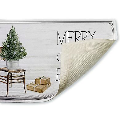 Stupell Home Decor Winter In Aspen Merry & Bright Decorative Bath Mat