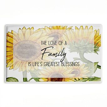 Stupell Home Decor Love Of Family Sentiment Decorative Bath Mat