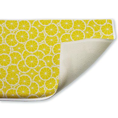 Stupell Home Decor Zesty Lemons Decorative Bath Mat