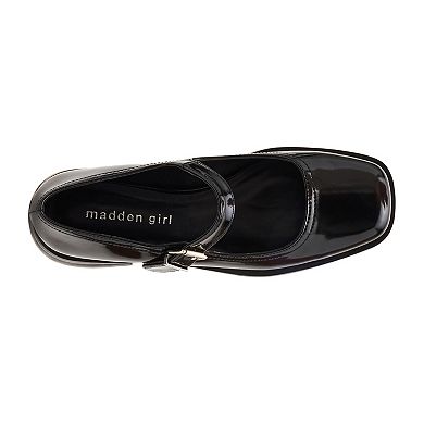 madden girl Dominic Women's Square Toe Mary Jane