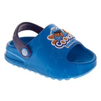 Sesame Street Kids Toddler Boys' Clogs Dual Size Comfort Slip On (Toddler )