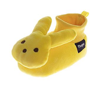 Peeps Sock Slippers for Ladies - Plush Warm Fuzzy Comfort Dual Size (Adult)