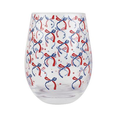 Deal Bar 18oz. Stemless Wine Glasses, Multi