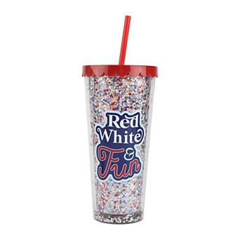 Glitter Red White & Fun Tumblr