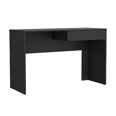 Acanto 1 Drawer Writing Computer Desk, Black
