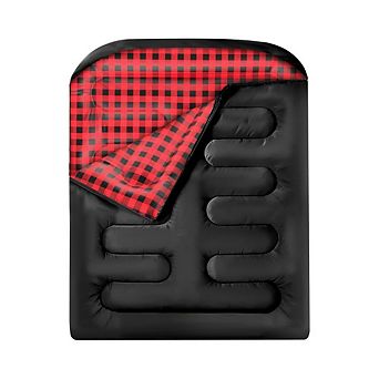 Double Sleeping Bag, Queen Size, All Season, Lightweight & Waterproof