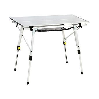 Aluminum Roll-Up Picnic Table with Adjustable Height