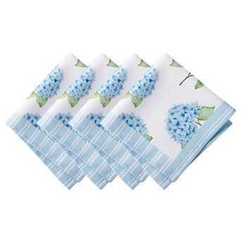 Nantucket Hydrangea Garden Napkins, Set of 4