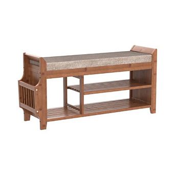 ENTRYWAY BENCH WITH FOAM PADDED SEAT