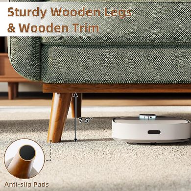 IDEALHOUSE Modern Loveseat Sofa