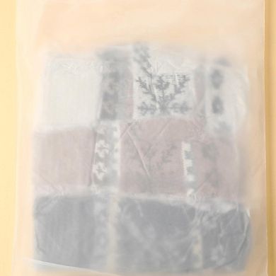 3 Pairs Women's Knit Snowflake Mittens - Warm, Comfortable, Universal Size