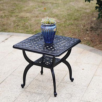 ALUMINUM RUST-RESISTANT PATIO TABLE