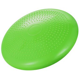 Inflatable Balance Disc Wobble Cushion with Air Pump Fitness, Exercise & Stability Trainer