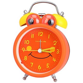 Cute Alarm Clock, Traditional Dual Bell Design, Loud Alarm Frog Shape Design for Home 3.4"x2.1"x5.1"