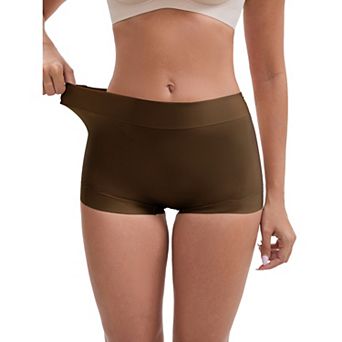 Women's Slimming Waist Hip-Lifter Shaping Shorts Anti Chafing No Trace Control Panties Under Dress