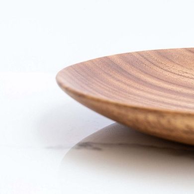 Round Wood Tray
