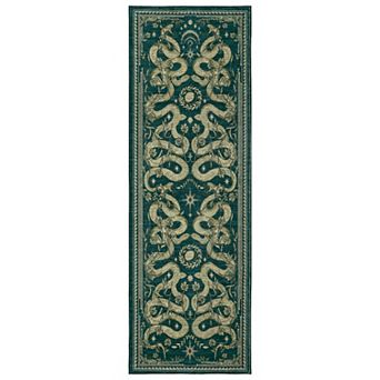Retro Pastoral Area Rug for Living Room Machine Washable Non Slip Soft Rug for Bedroom Home Office