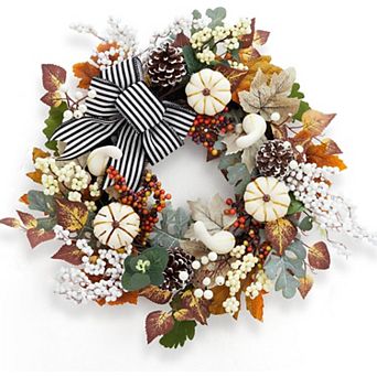20 in Fall Wreaths for Front Door