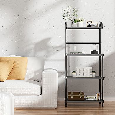 4-Tier Baker’s Rack Stand Shelves Kitchen Storage Rack Organizer