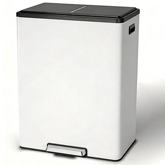 2X8 Gal Dual Trash Can