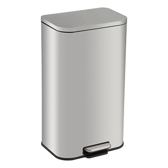 5.2 Gallon Brushed Stainless Steel Trash Can