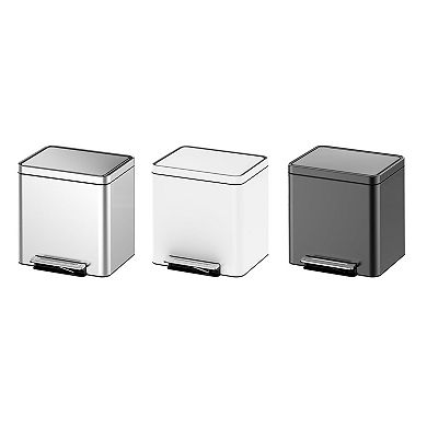 4 Gallon X2 Separated Waste Bins