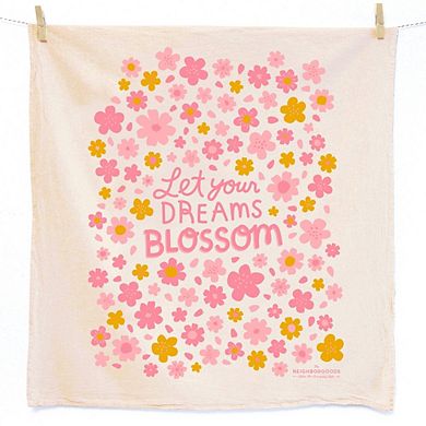 Blossoms Dish Towel + Sponge Cloth Gift Set