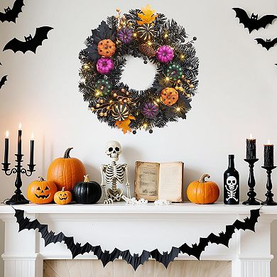 Halloween Wreath for Front Door
